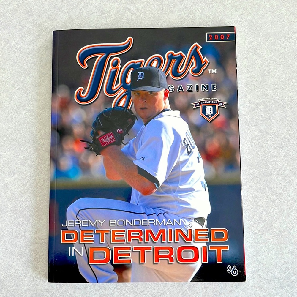 Detroit Tiger Magazine, 2007 Season, Issue 1
